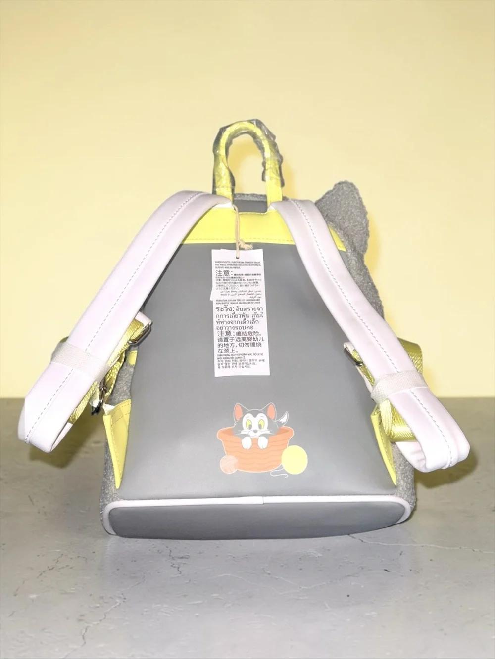 Loungefly Disney Parks Pinocchio Figaro Plush Mini Backpack